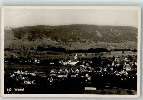 9545 Wängi Gebrauchsspuren Telegr. KP. 7 Feldpost