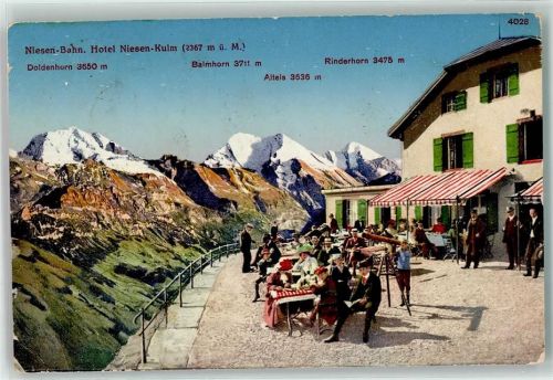 Niesen Gebrauchsspuren Hotel Nisen Kulm Terrasse