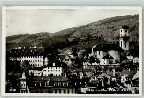 2800 Delémont Delsberg - Schloss Kirche