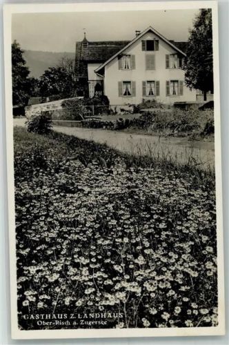 6343 Risch Foto AK Ober-Risch Gasthaus zum Landhaus