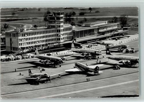 1957 - Luftbild FL 141 - Flughafen