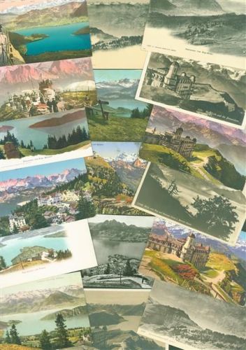 Rigi Kulm Lot mit 65 AK einige mehrfach sehr gute Erhaltung Sammlung Schweiz Posten 21 bis 100 AK