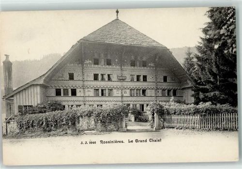 1658 Rossinière - Grand Chalet