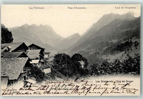 1882 Gryon 1905 - Les Diablerets