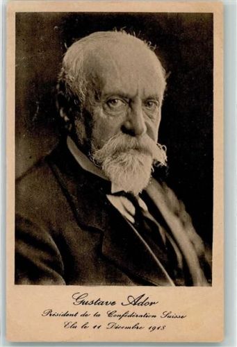 Bundespräsident Gustave Ador 1918