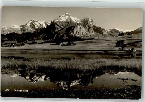 Schwendisee Foto AK Verlag u. Fotograf Max Burkhardt