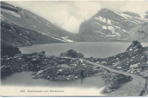 um 1910/20 - Zürich, Daubensee, Gemmipass,Wehrli & Vouga & Co. A.G.