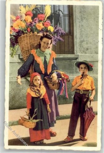 Tessin - Kind Blumenkorb AKU1