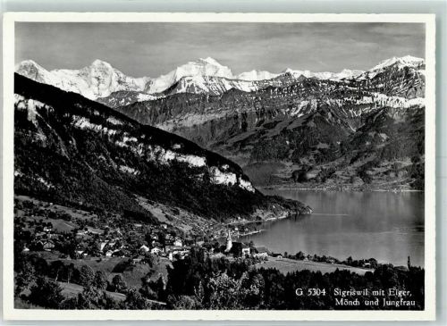 3655 Sigriswil - mit Eiger Mönch und Jungfrau