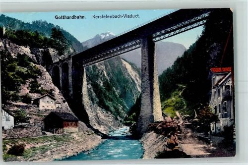 6474 Amsteg - Kerstelenbach Viadukt Gotthardbahn