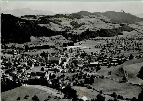 9606 Bütschwil 1955 - Luftbild