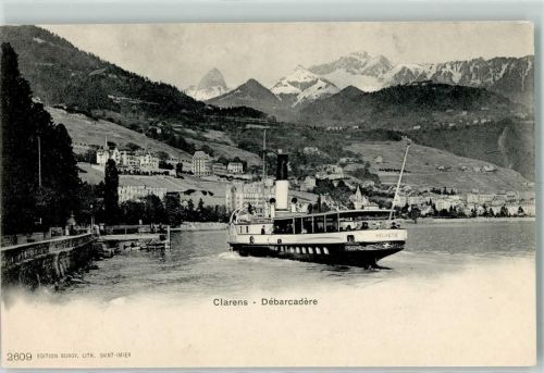 1815 Clarens - Dampfschiff Helvetie