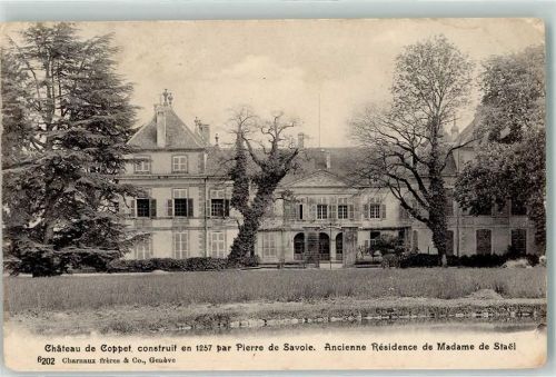 1296 Coppet 1911 - Schloss