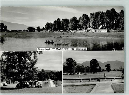 9430 St. Margrethen SG 1965 - Strandbad - Camping Foto Gross 31073