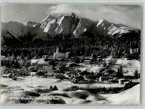 7018 Flims Waldhaus - Piz Riein Winter