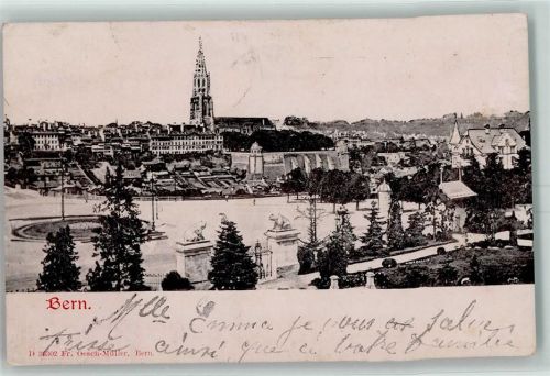 3000 Bern Berne 1904 Relief AK