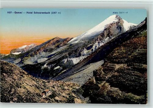 Gemmipass Wallis - Hotel Schwarenbach Altels