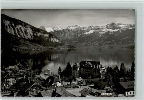 3654 Gunten - Thunersee Eiger Mönch Jungfrau