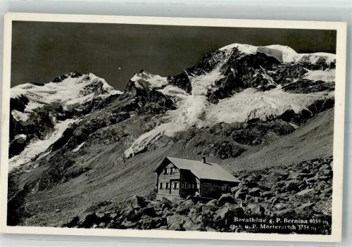 Bovalhütte Foto AK