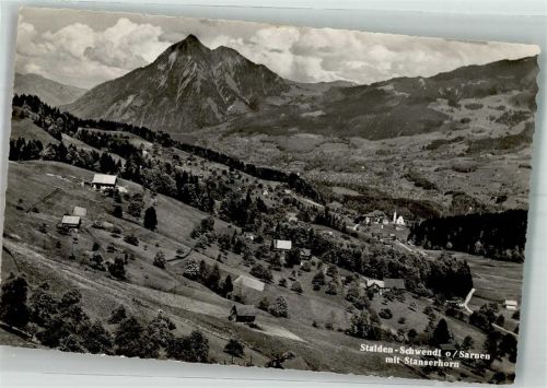 6063 Stalden Sarnen 1950 Foto AK Schwendt