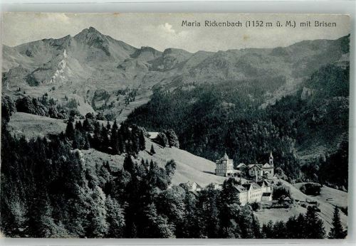 6383 Niederrickenbach Maria Rickenbach 1919 Foto AK