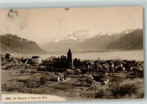 1806 St-Légier-La Chiésaz 1910 Foto AK