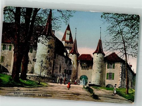 2013 Colombier NE 1914 Foto AK Schloss Feldpost