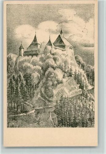 8314 Kyburg - Die Kyburg Zeichnung