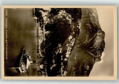 6443 Morschach 1914 - Dampfschiff Frohnalpstock