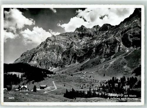 Schwägalp - Säntis Aufstieg nach Tierwis