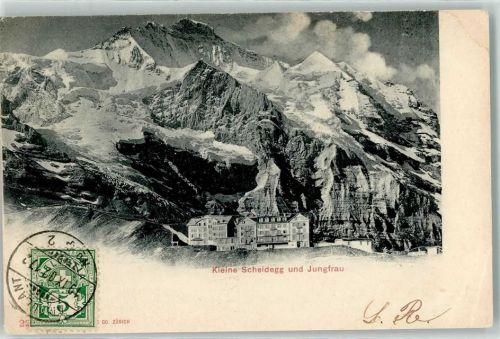 3823 Kleine Scheidegg 1902 - Jungfrau