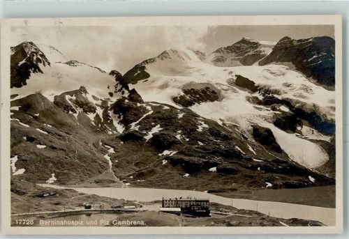 7710 Ospizio Bernina - Berninahospiz und Piz Cambrena