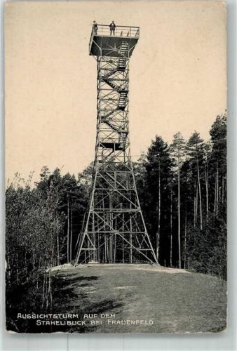 8500 Frauenfeld Gebrauchsspuren Aussichtsturm auf dem Stähelibuck