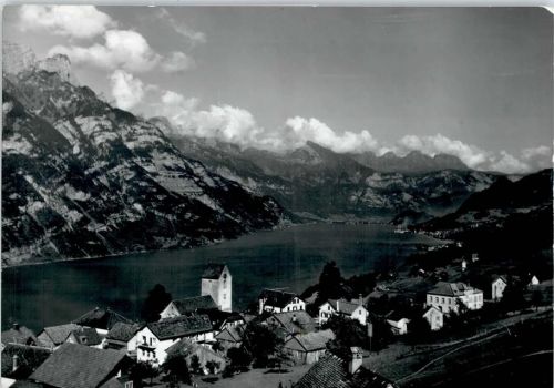 8758 Obstalden - Gesamtansicht, Walensee
