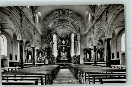 6370 Stans - Inneres der Kirche