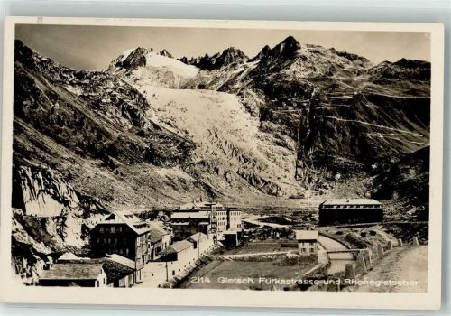 Rhonegletscher - Gletsch Furkastrasse