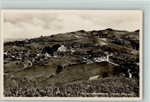 6103 Schwarzenberg LU 1939 Foto AK Verlag Globetrotter 1578 - AK
