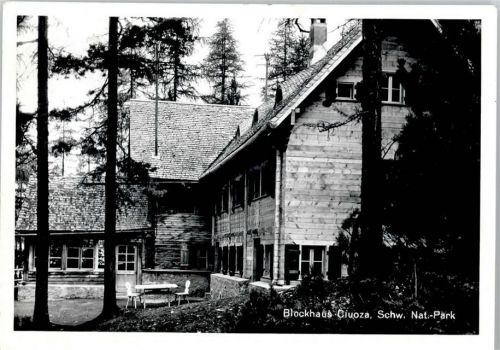 7530 Zernez - Blockhaus Cluozza, schw. Nationalpark