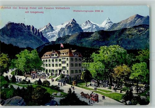 6083 Hasliberg Hohfluh - Hotel Pension Wetterhorn Wetterhorngruppe