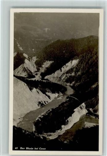 7018 Flims Waldhaus - Der Rhein bei Conn