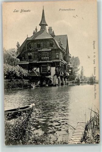 1197 Prangins Gebrauchsspuren Les Bleuets Promenthoux