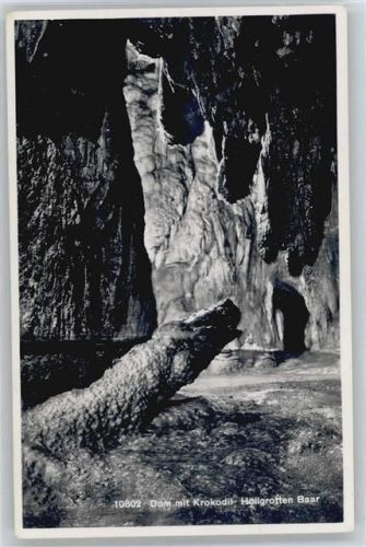 6340 Baar Walterswil ZG - Dom mit Krokodil, Höllgrotte
