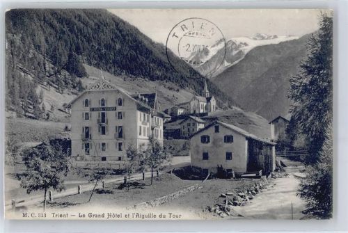 1929 Trient - Hotel Aiguille