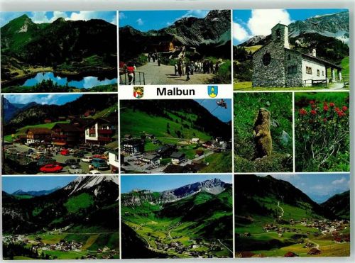 9497 Malbun - Saas Seeli Sareiserjoch Panüler Friedenskapelle Zentrum Sessellift Murmeltier Alpenrose Fürkli Galinakopf Augstenberg Kirchlespitz Bergle