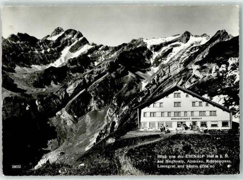 9057 Wasserauen - Gasthaus Ebenalp Seealpsee
