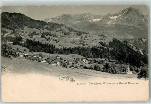 1884 Villars-sur-Ollon 1903 - Grand Muveran