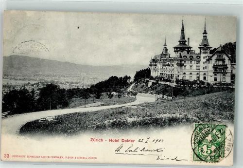 8000 Zürich 1904 - Hotel Dolder