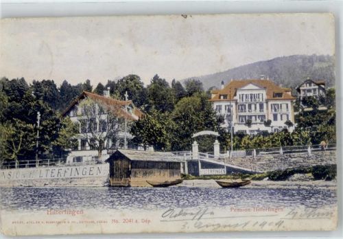 3652 Hilterfingen 1909 - Pension