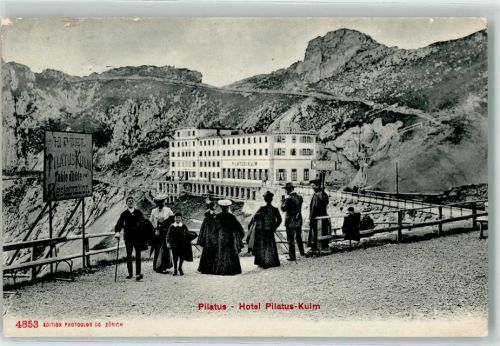 6010 Pilatus Kulm 1906 - Kulm Hotel