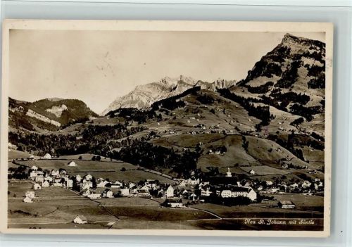 9652 Neu St. Johann - Säntis